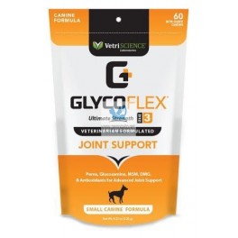 GLYCOFLEX III PERRO Mini 60 CHEWS Condroprotector para Perros