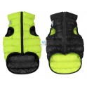 CHAQUETA AIRYVEST REVERSIBLE VERDE-NEGRO Varias Tallas Ropa para Perros