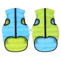 CHAQUETA AIRYVEST REVERSIBLE AZUL-VERDE Varias Tallas Ropa para Perros