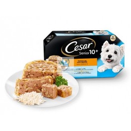 CESAR SENIOR MULTIPACK SELECCIÓN CARNE 6x4 TARRINAS 150 g Pienso para Perros