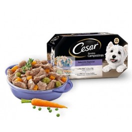 CESAR RECETA CAMPESINA MULTIPACK SELECCIÓN 3x8 TARRINAS 150 g Pienso para Perro