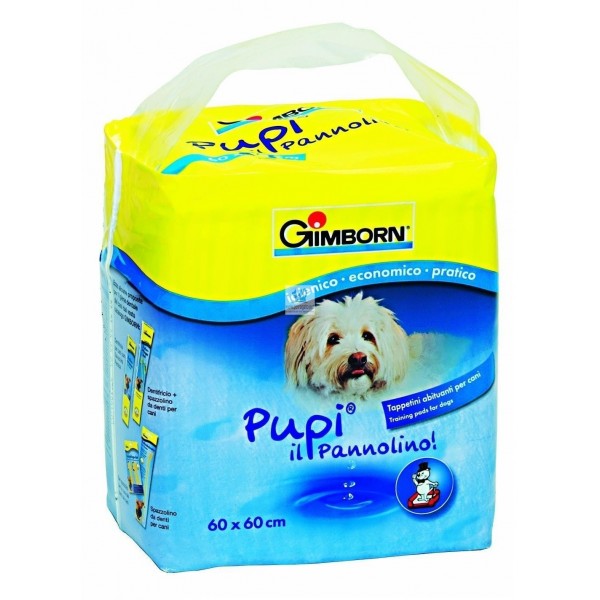 empapadores para perros con carbón activo 60x60 cm