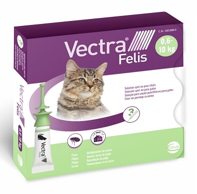 VECTRA FELIS - ANTIPARASITARIOS EN PIPETAS GATOS