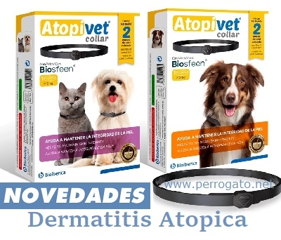 ATOPIVET COLLAR - DERMATITIS ATOPICA EN PERROS Y GATOS