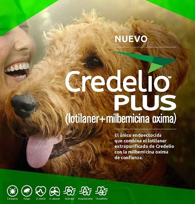 CREDELIO PLUS - NUEVO ANTIPARASITARIO INTERNO Y EXTERNO PARA PERROS