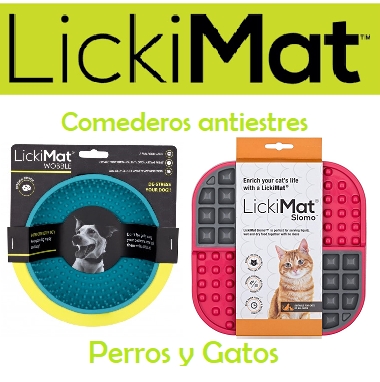 NOVEDAD - COMEDEROS ANTIANSIEDAD PERROS Y GATOS