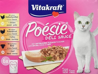 POESIE® VITAKRAFT Deliciosa Comida Húmeda para Gatos
